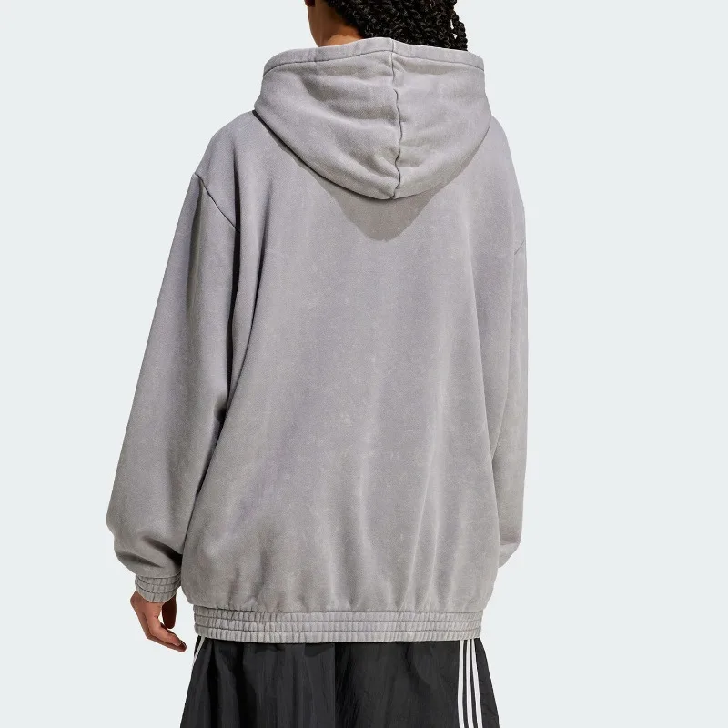 adidas Three Stripe Hooded Woven Jacket Spring Classic Sport All Match Casual OuterwearIY8039 1PCS