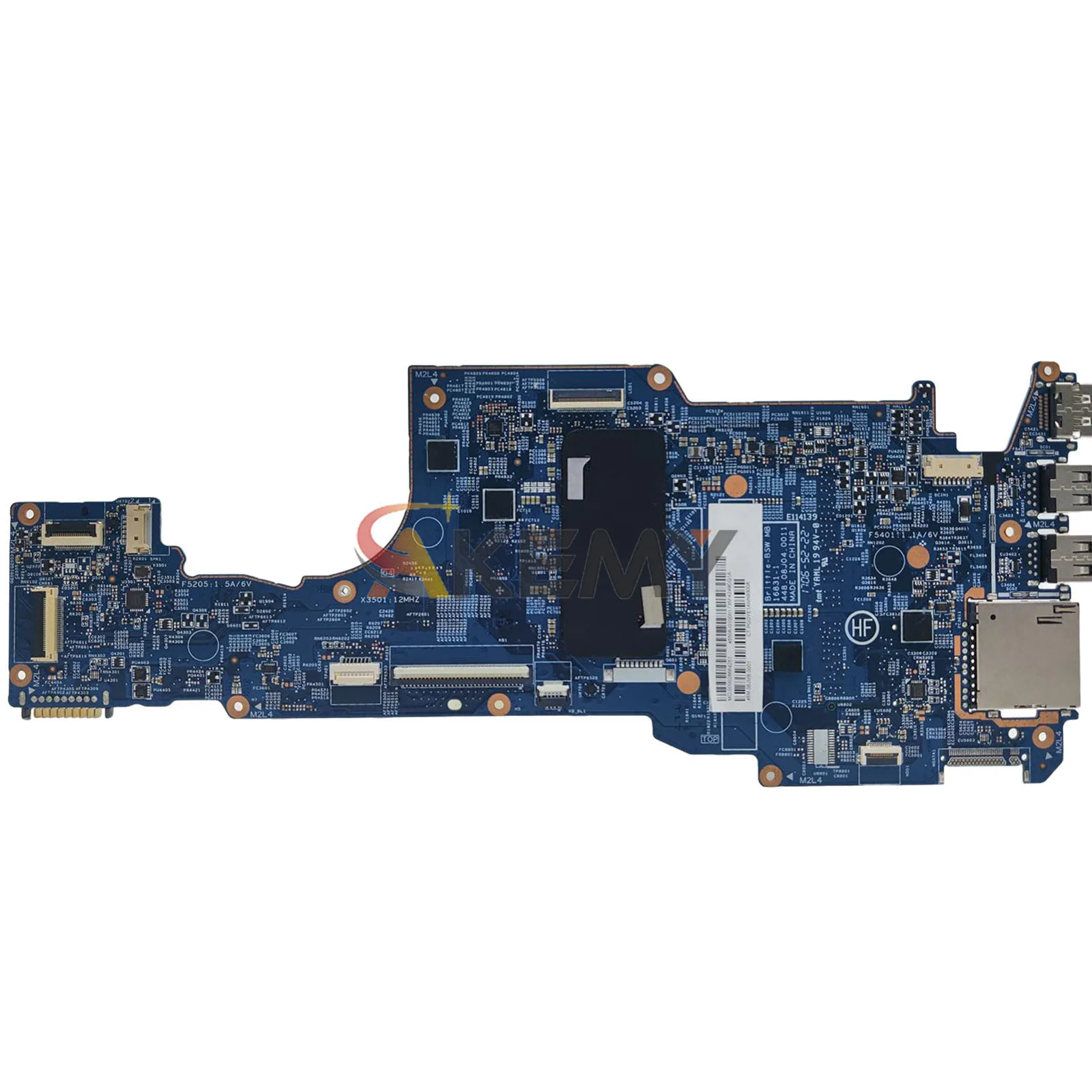 16831-1 สำหรับเอชพี พาวิลเลี่ยน 13-U แล็ปท็อปเมนบอร์ดพร้อมซีพียู N3710 100% ทดสอบอย่างเต็มที่