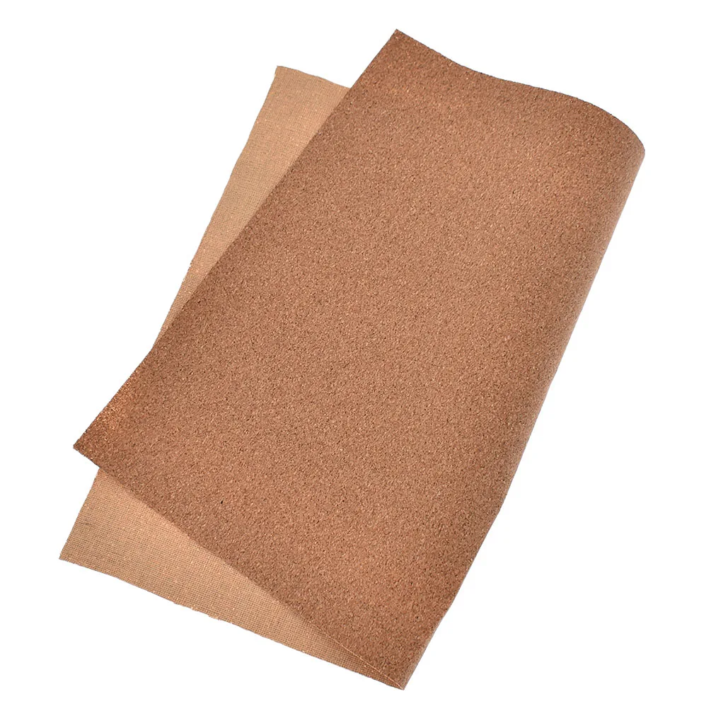 A3 A4 Vintage Soft Cork Synthetic Leather Fabric For Garment Handbags Handmade Floral Sewing Fabric