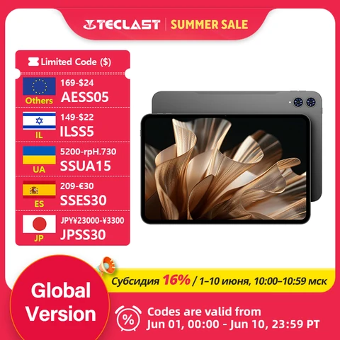 Teclast T65 13.4-inch 2K 120Hz Android 16 Tablets 128GB/ 256GB ROM