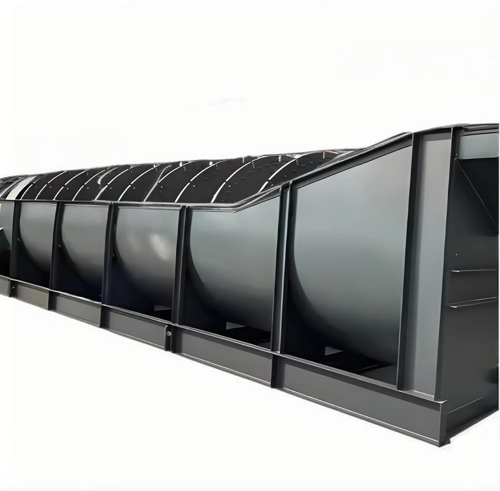 Wear-Resistant Materials Double-Helix Screw Auger Conveyor For Ore Processing