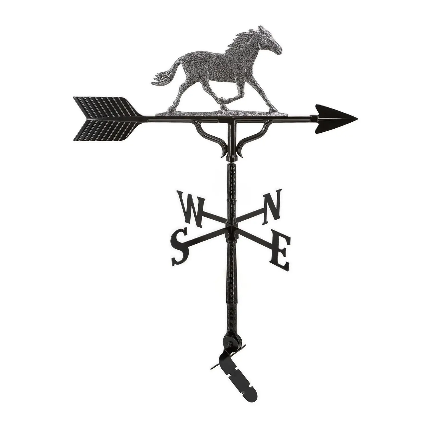 Aluminum Horse Roof Weathervane - Swedish Iron, Customized