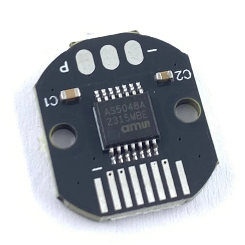 The AS5048A Magnetic Induction Angle Measurement Sensor Module Features A 14-Bit High- SPI Interface-A75P