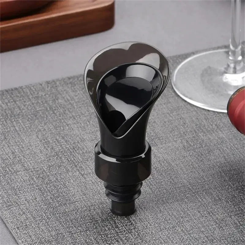 

Portable 2 In 1 Wine Decanter - Flower Shape Red Wine Aerating Pourer Spout Decanter Aerator Filter Wine Stopper Bar Tools