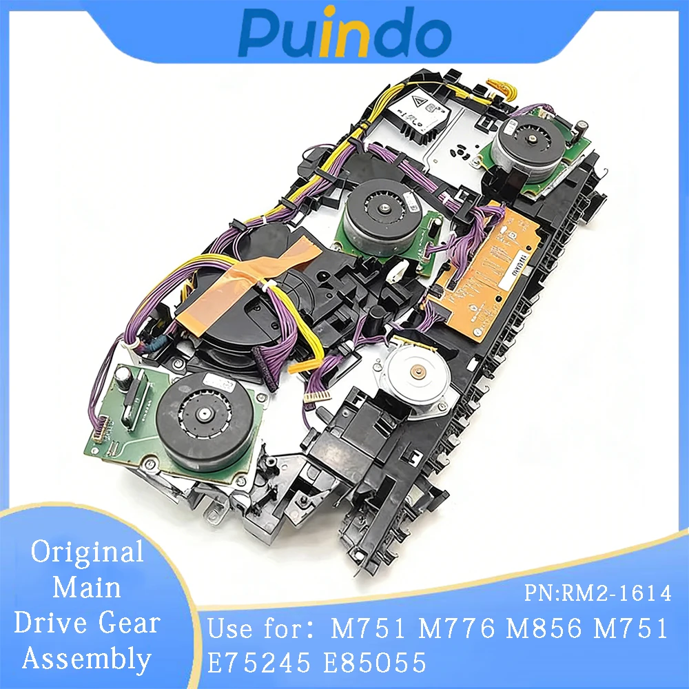 RM2-1614 Original Main Drive Gear Assembly for HP LaserJet M751 M776 M856 M751 E75245 E85055 Main Drive Assembly RM2-1614-000CN