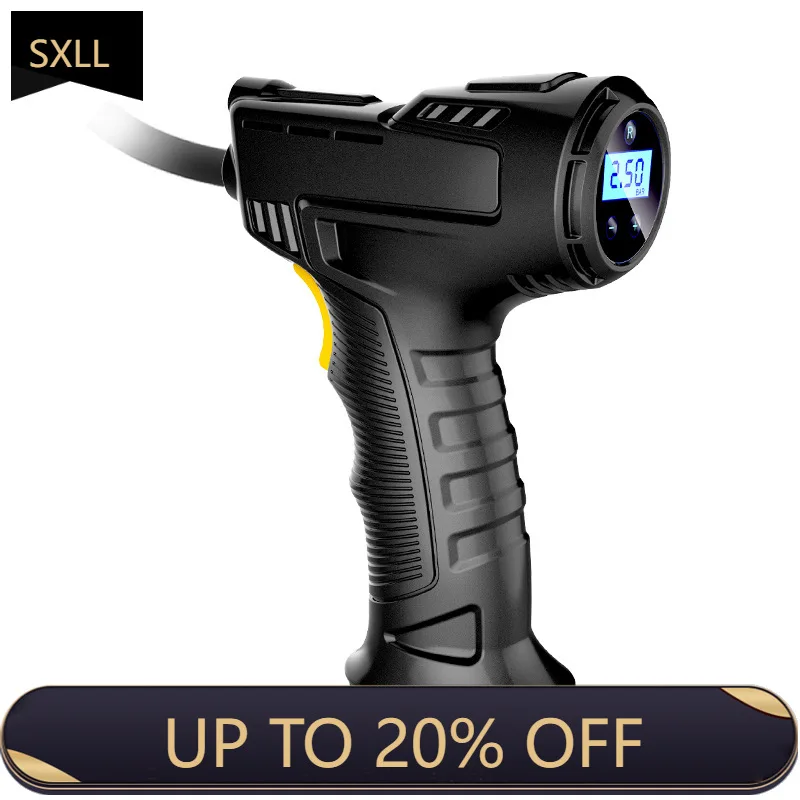 

SXLL Wireless Charging Handheld Smart Car Electric Portable Tire Portable Electric Vehicle Air Pump