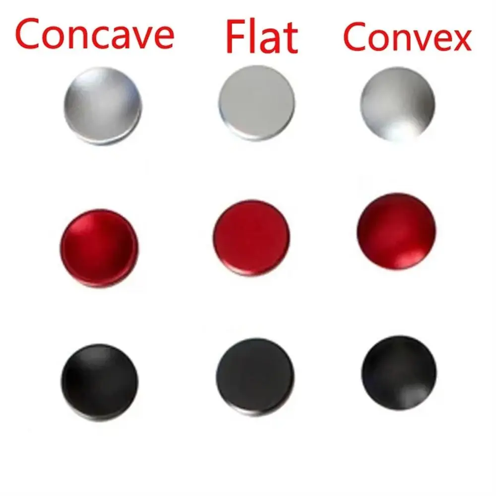 Flat Convex Concave Camera Shutter Button SLR DSLR Metal Shutter Release Button Aluminum Black Red Silver Camera Triggers