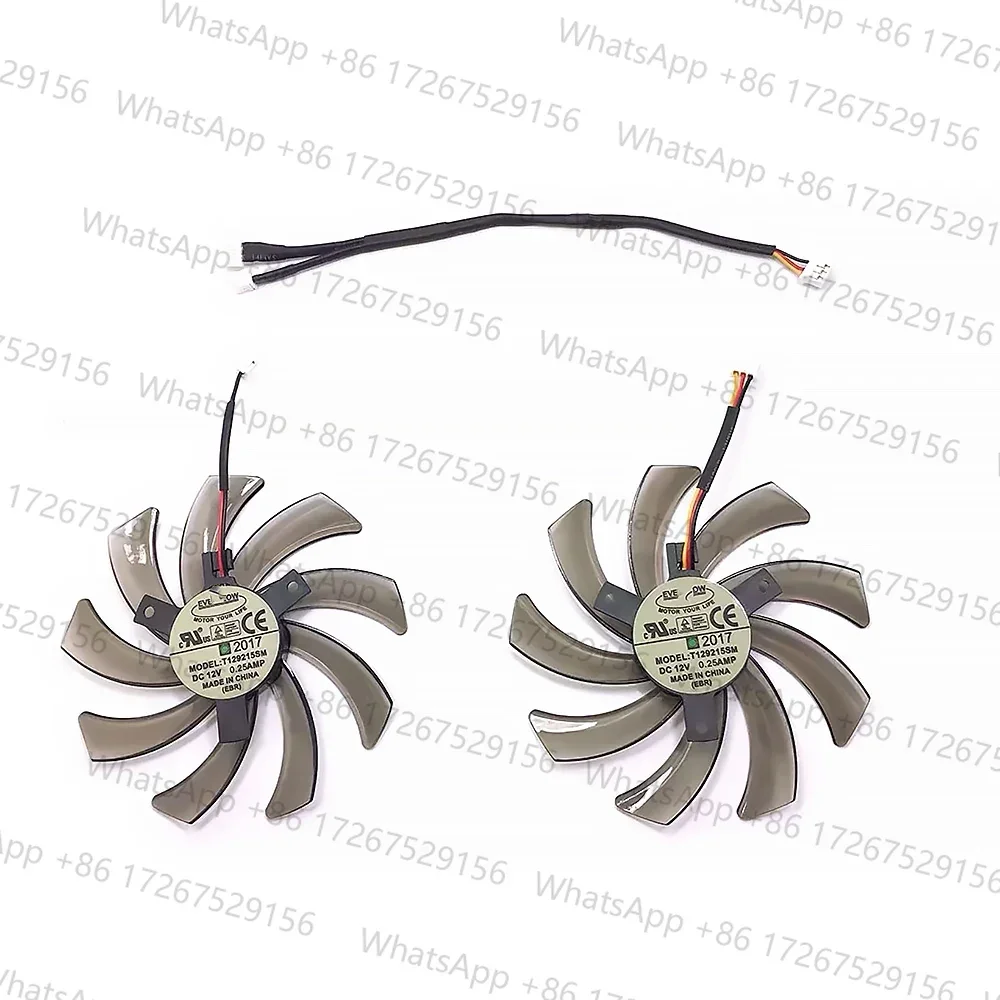 New 95MM T129215SM PLD10010S12H Cooler Fan Replacement For Gigabyte HD 7850 Radon R9 270 GTX 670 650 660Ti 550 Graphics Card