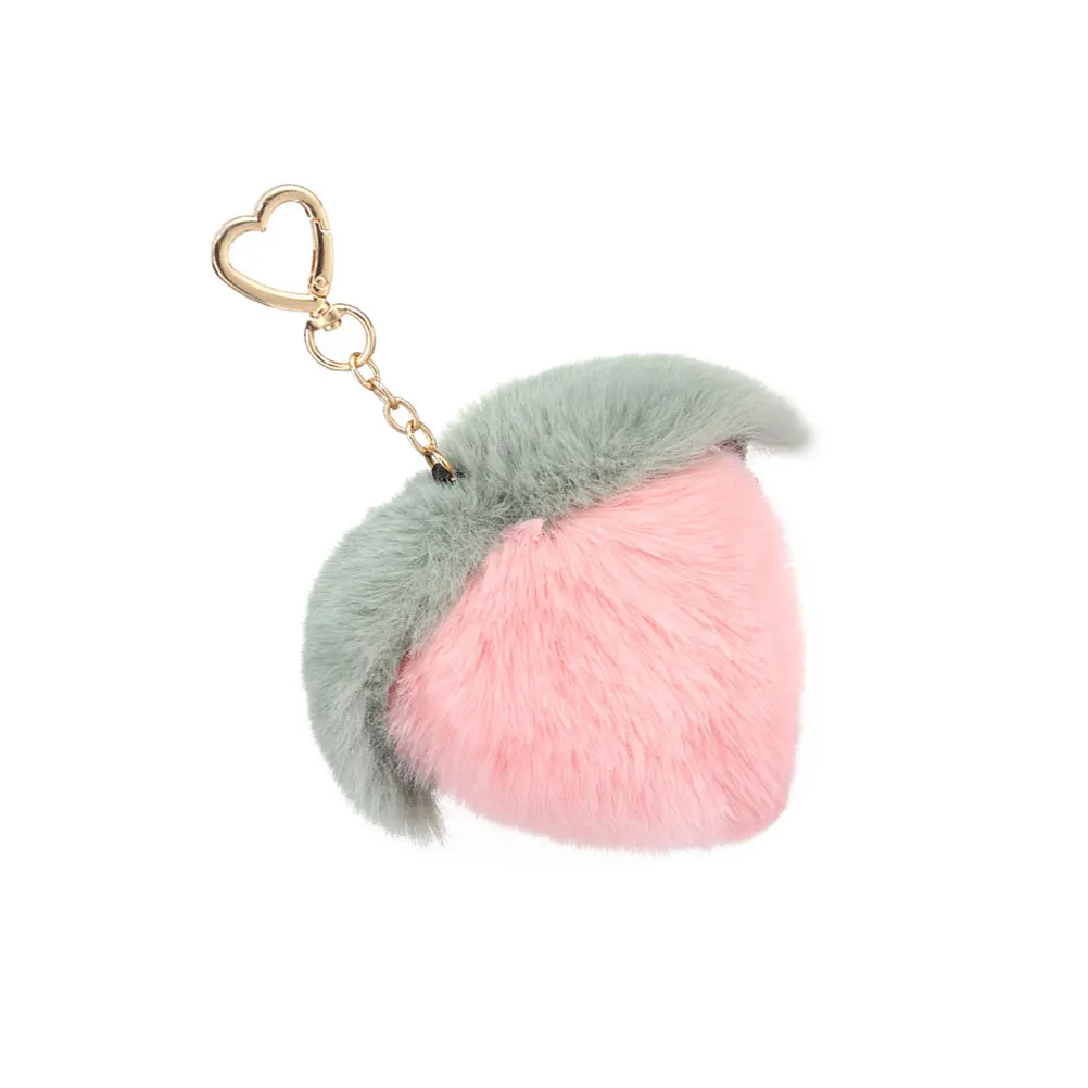 

Heart Shaped Alloy Pendant Cute Keychain Bag Decor Hanging Accessory Gift Adorable Schoolbag Charm Design Alloy