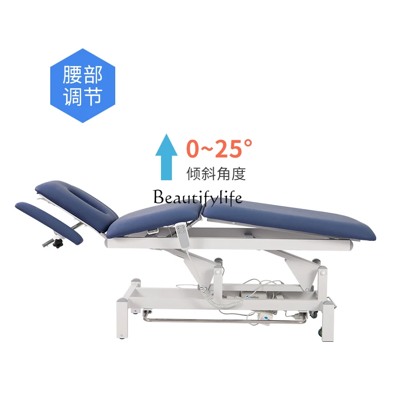 Lettino per trattamenti per massaggi Lettino chiropratico Lettino per massaggio osseo con sollevamento elettrico multifunzionale