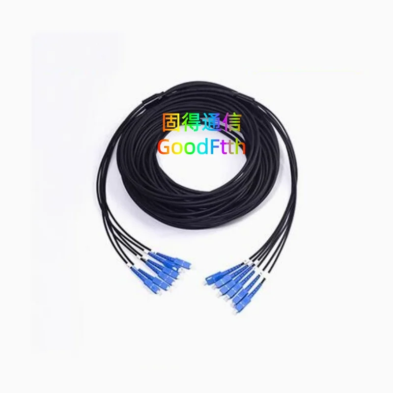 

Бронированный тактический оптоволоконный патч-корд SC — SC UPC 6-ядерный SM 6-ядерный кабель из ТПУ Патчкорд GoodFtth