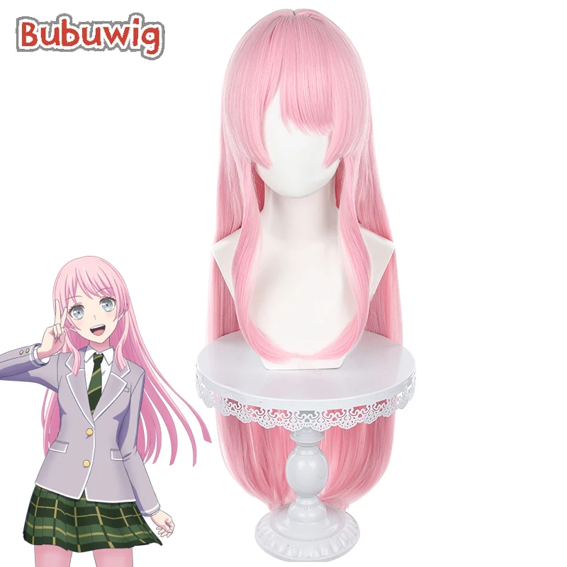 

Bubuwig Synthetic Hair Chihaya Anon Cosplay Wigs BanG Dream! It's MyGO!!! Chihaya Anon 85cm Long Pink Cos Wig Heat Resistant