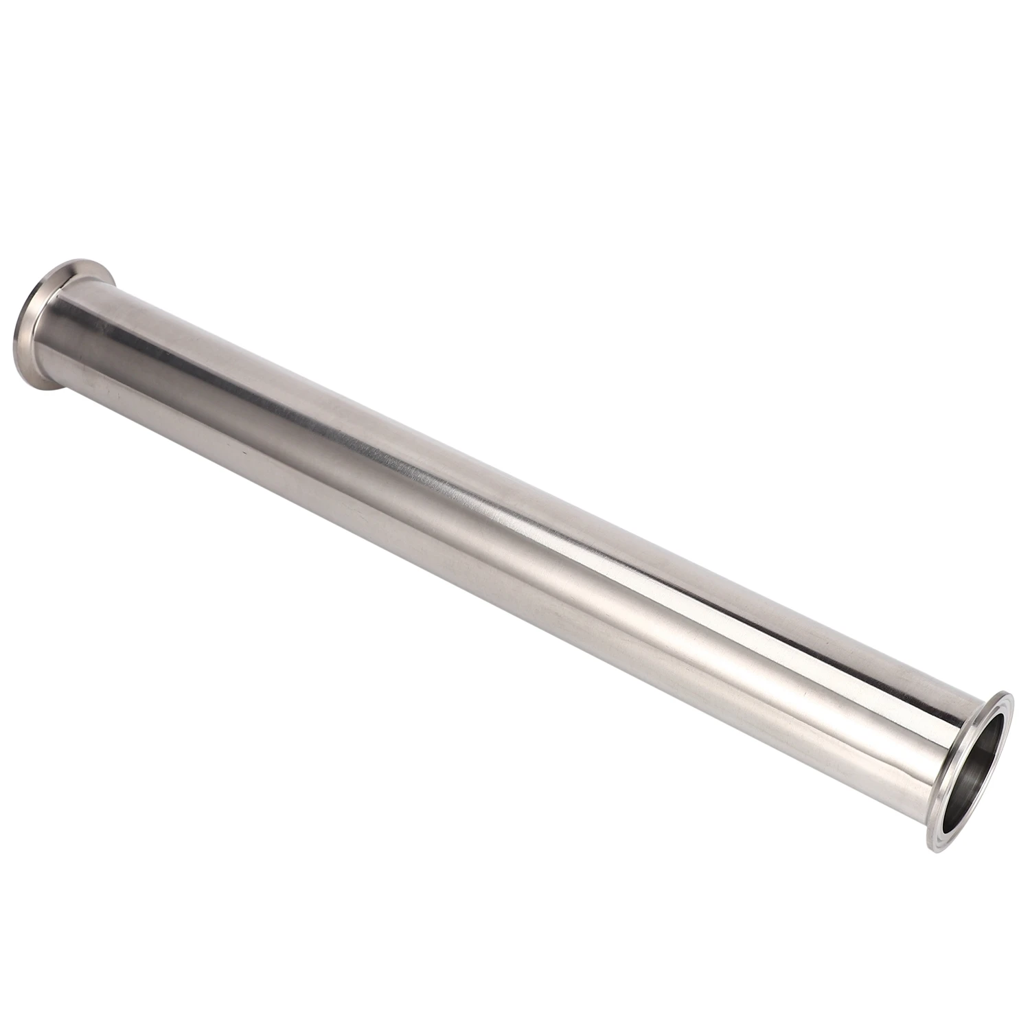 [NEW!A93G】 2 Inch Tri Clamp X 51Mm OD Pipe Sanitary Spool Tube Length 458Mm(18 Inch) For Homebrew Stainless Steel