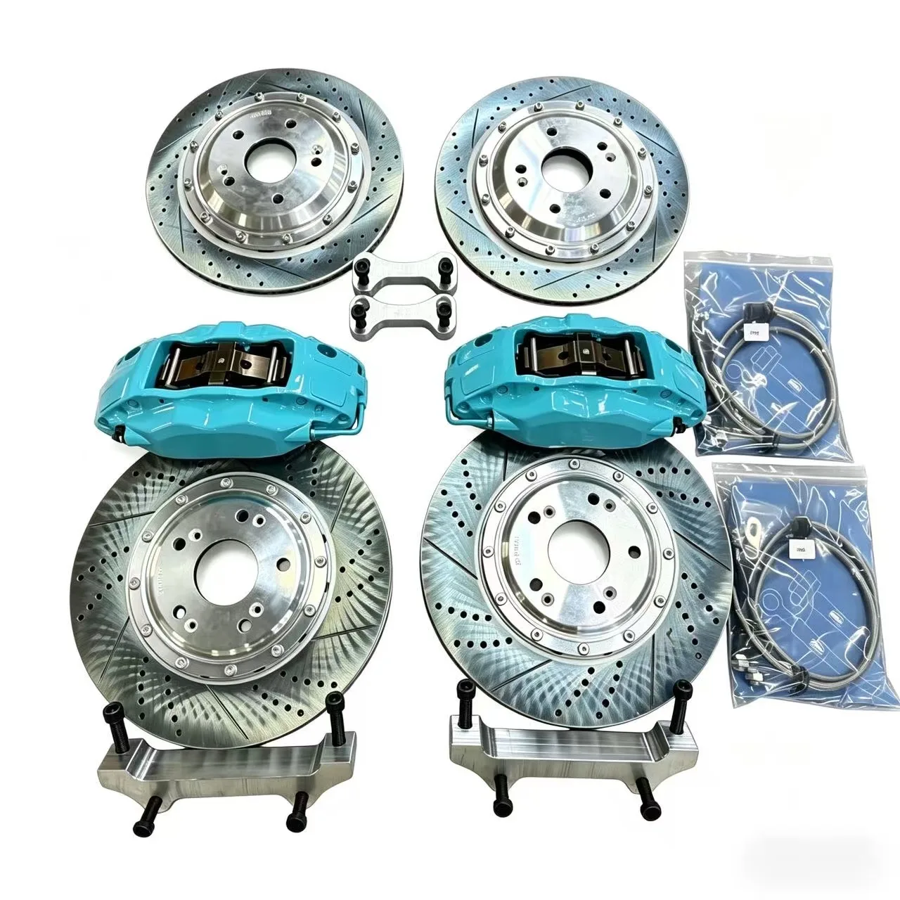 Hot Sale Modified Racing Car Brake Caliper F50 17.18 Inch Caliper Sports Brake 4 Piston Disc 330/355MM Big Brake Kits