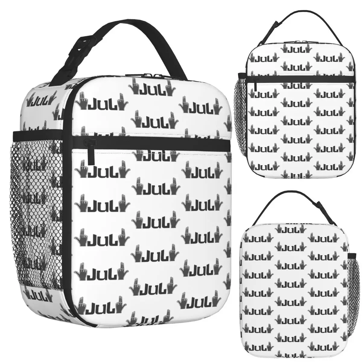 

JUL , Giant Glove JUL Insulated Lunch Bag for School Picnic Storage Food Boxes Portable Container Cooler Thermal Lunch Box Tote