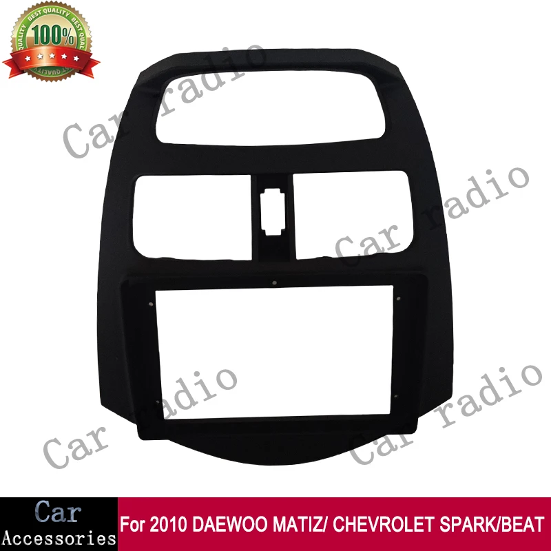 Para 2010-2014 DAEWOO MATIZ/ CHEVROLET SPARK/Beat 9 pulgadas Radio de coche Android marco estéreo reproductor Fascia Panel tablero cubierta