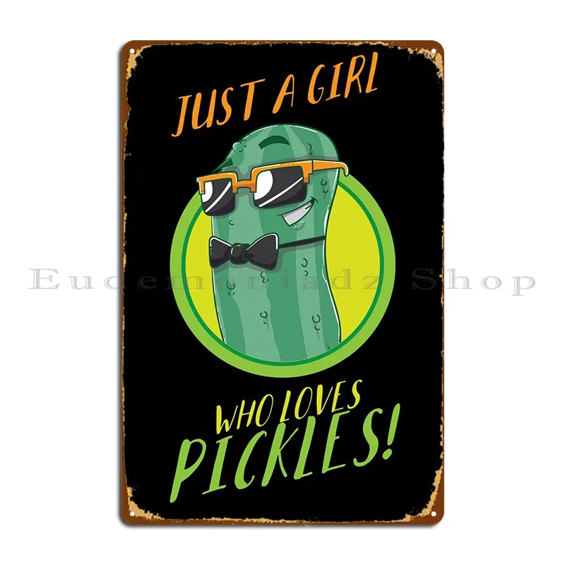 Pickles Love Metal Plaque Plaques Retro Print Wall Custom Decoration Tin Sign Poster