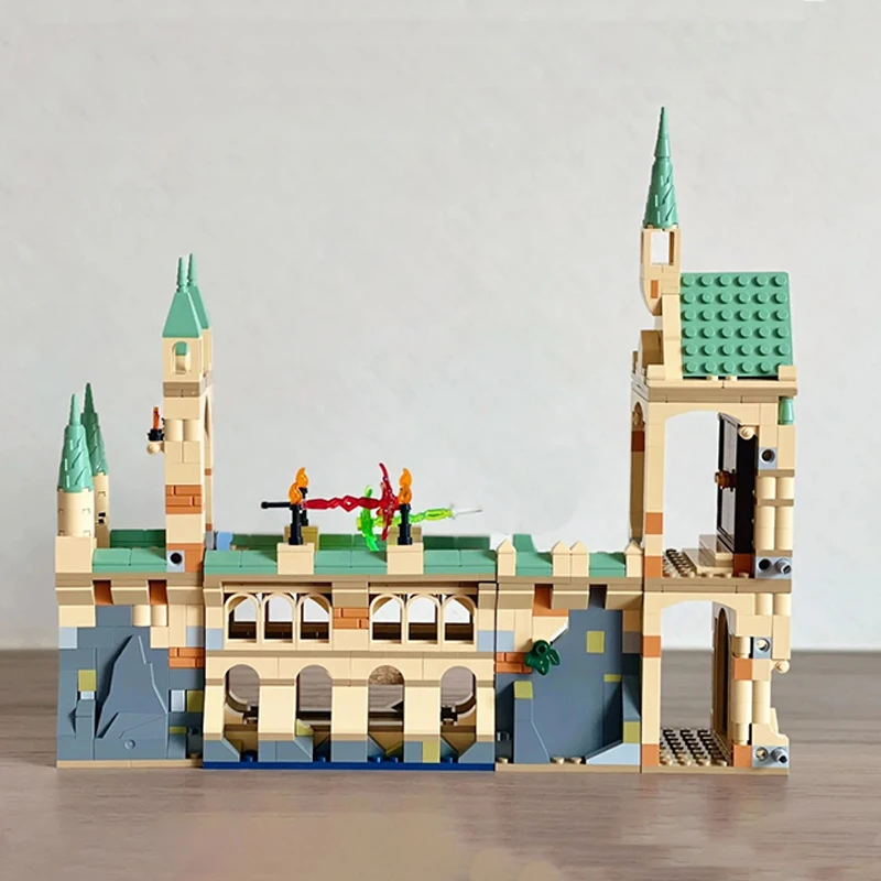 2026 new building blocks Battle Profit wizard model assembly brick men and women birthday gifts Adult gifts view 3