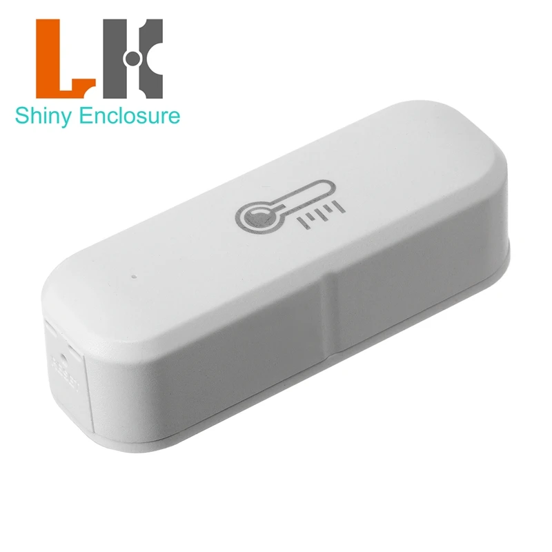 70.3x24.4x20.4mm Temperature Humidity Plastic Assembly Enclosure Smart Sensor Housing Plastic Cover Box