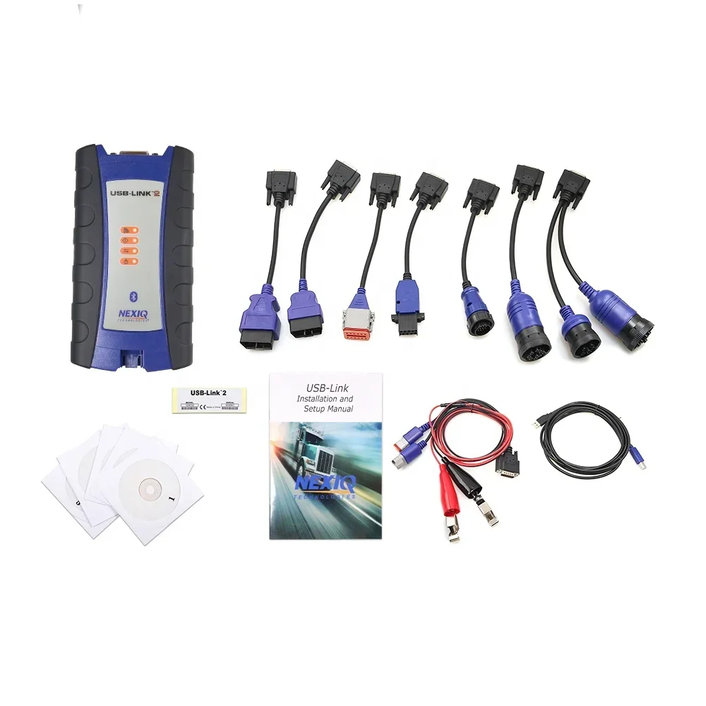 2025/2026Chinese Version NEXIQ USB-Link 2 for Cummins Truck Obd2 Scanner Automotriz Diagnostic Machine Tools