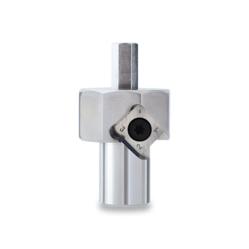 Hole Table Burr Trimmer Stainless Steel Fine Polishing 19/20mm Discarded Blade Chamfered Inner Hole Trimming Tool