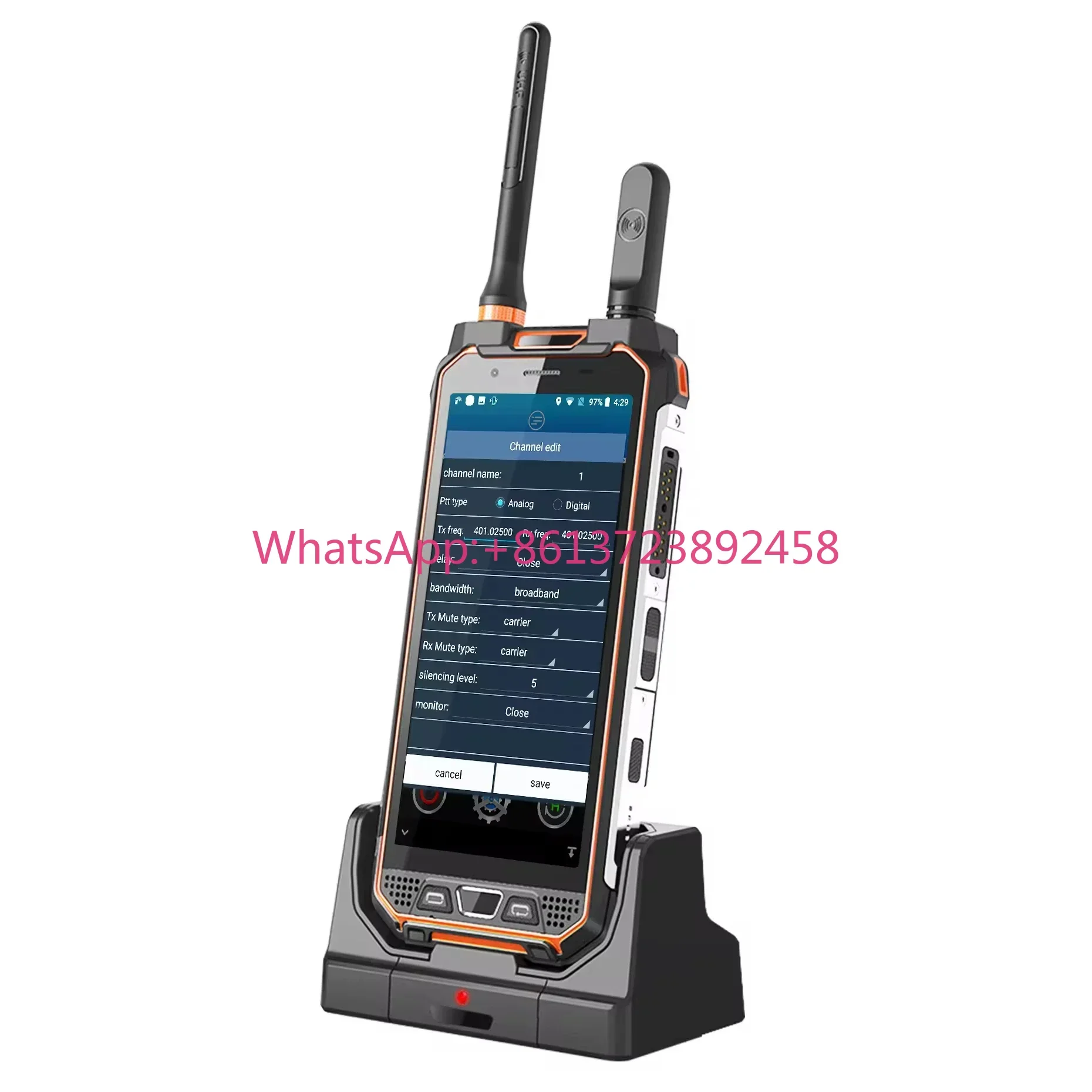 Two Way Radio Global Range Network Movil Mobile Phone 700MHz 4g Poc Lte Sim Card Walkie-talkie Dmr Hardware Intercom Smartphone