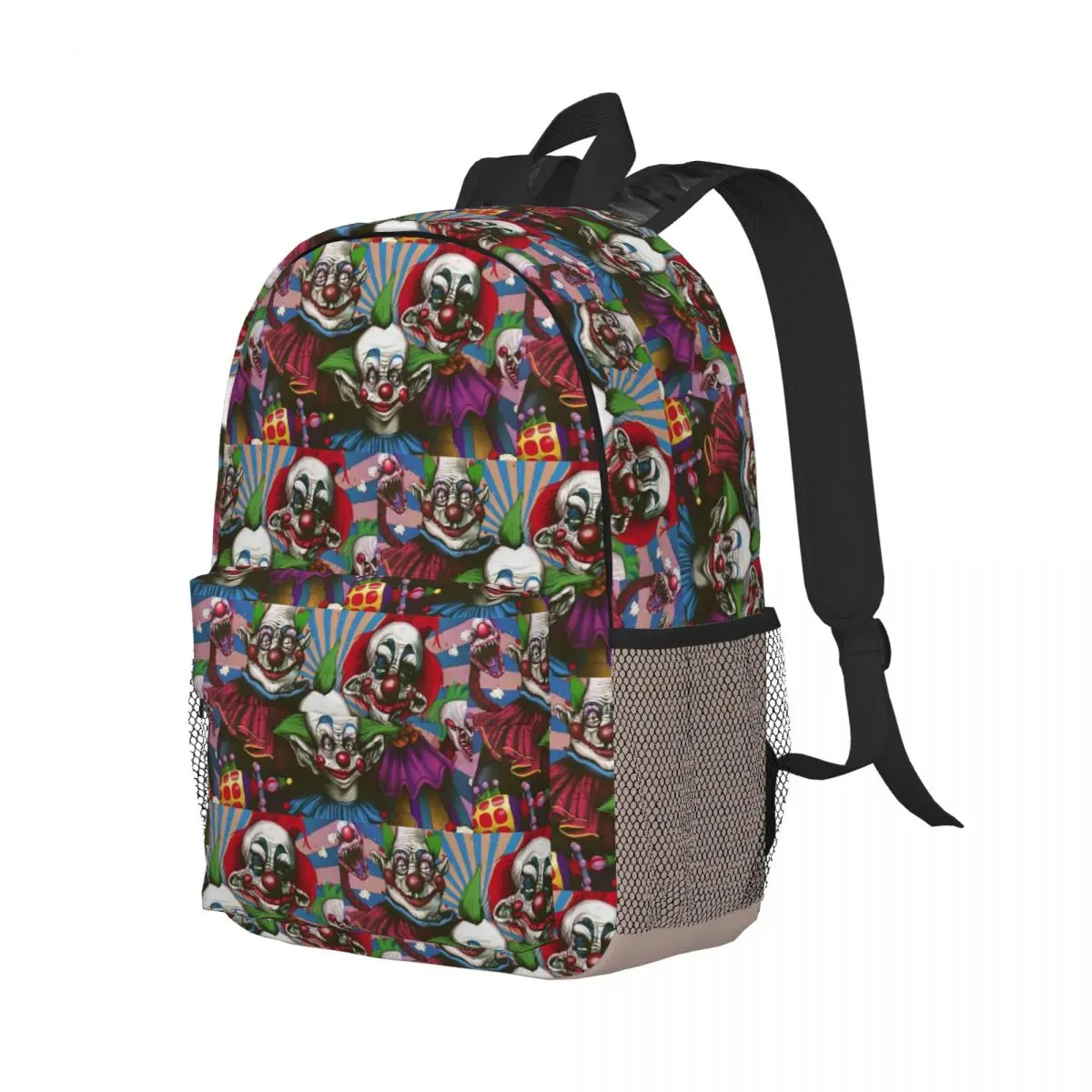 Killer Klowns From Outer Space Film Backpack Student Boys Girls BookBag Men Women School Bag Laptop Shoulder Bags