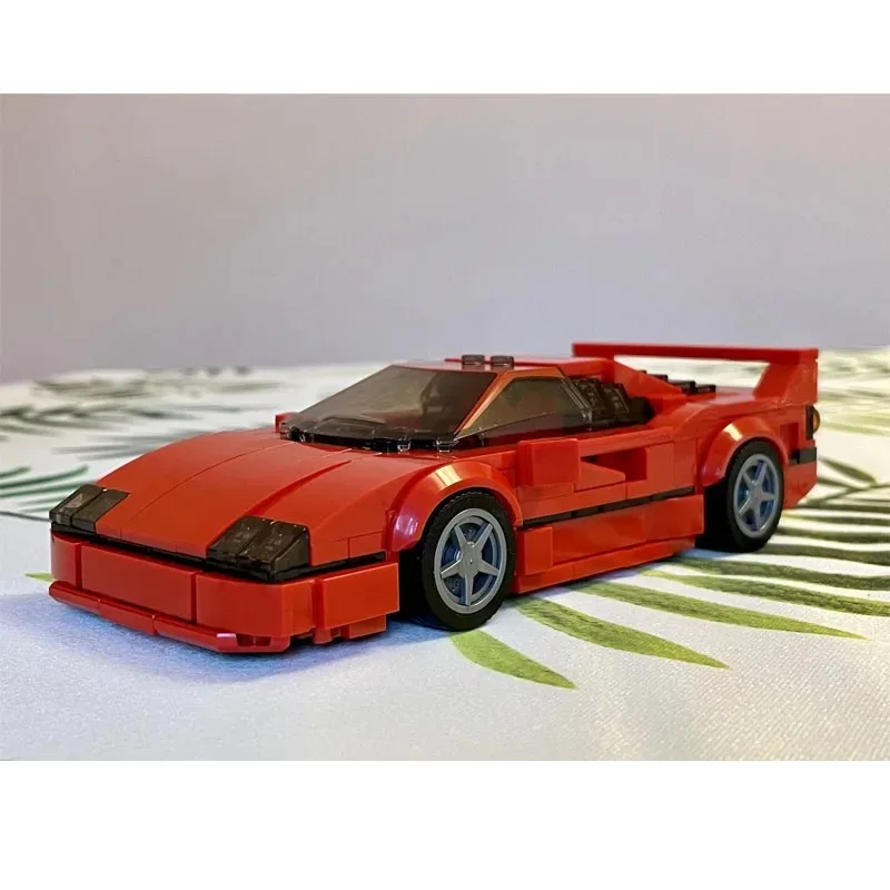 365 PCS MOC Speed Champion City Sports Car Famous Brand Car Model Building Blocks Technology Racing Creative children's Toy Gif