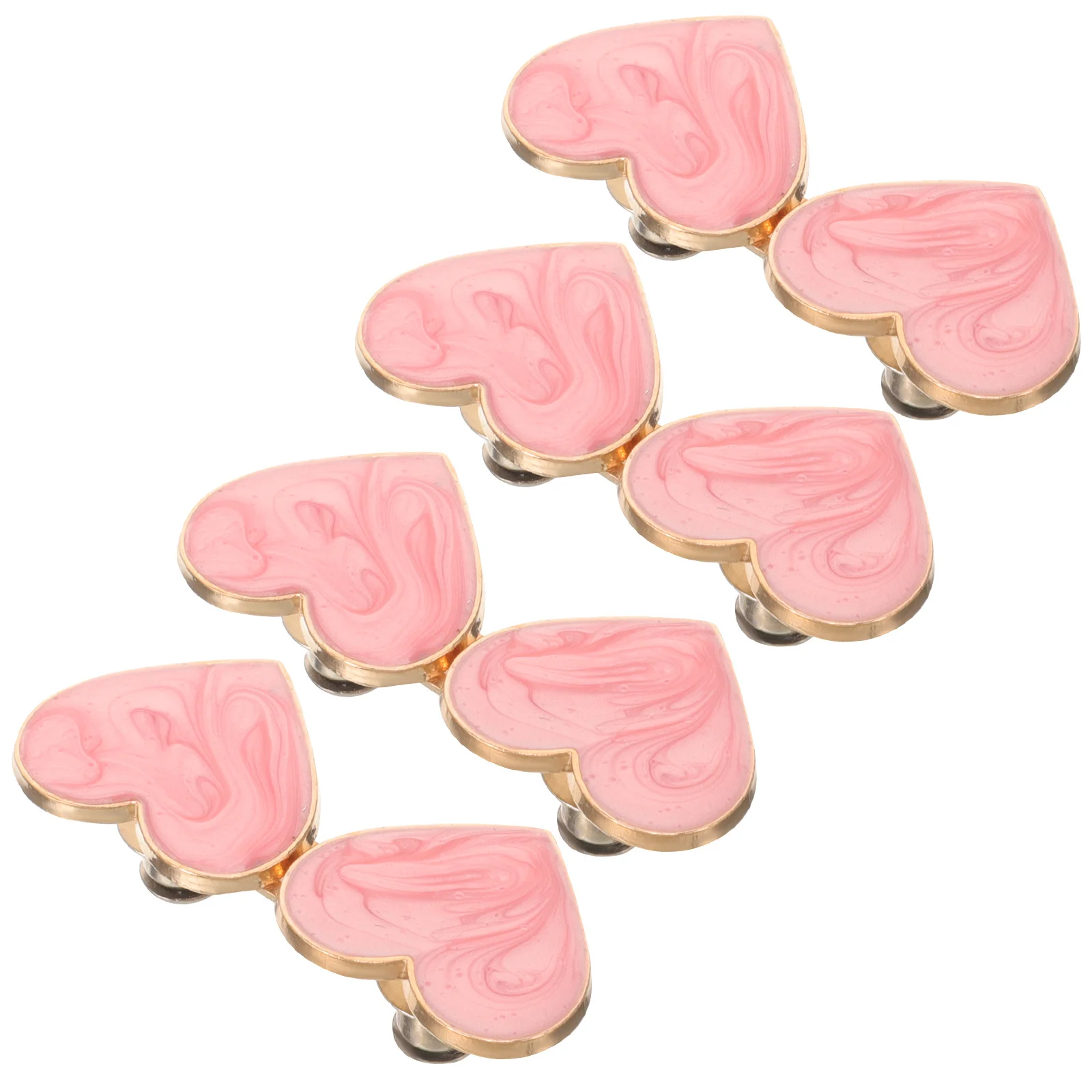 

1pcs Pant Tighteners 4 Pairs Jeans Button For Waist Women Waist Buckles Jean Adjuster Pants Clips To Size Down