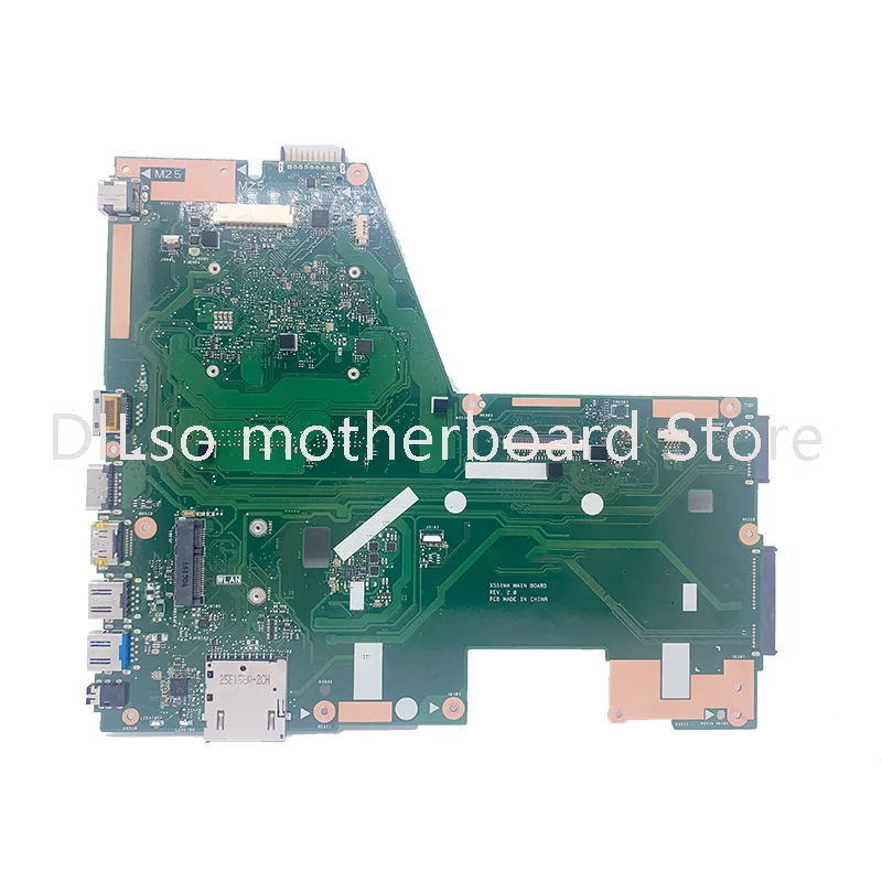 Imagem -03 - Kefu X551ma Notebook Placa-mãe para Asus X551ma F551ma D550m Placa-mãe com Cpu N2930 100 Totalmente Testado