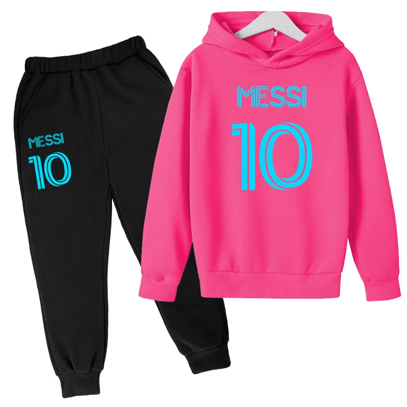 Fall/Winter 2024 Children\'s Activewear Hoodie Boys and Girls Birthday Gift Clothing Fashion Hoodie Pullover Tracksuit