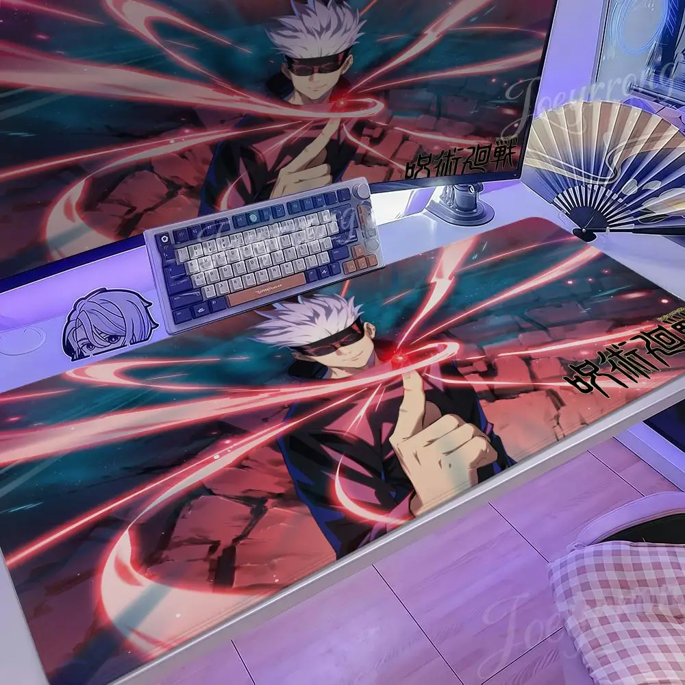

Anime Jujutsu k-Kaisen Mouse Pad 1200x600 Hot Anime Taro Sakamoto Days XXL Large Gaming Non-slip Office Keyboard Mats Desk Mat