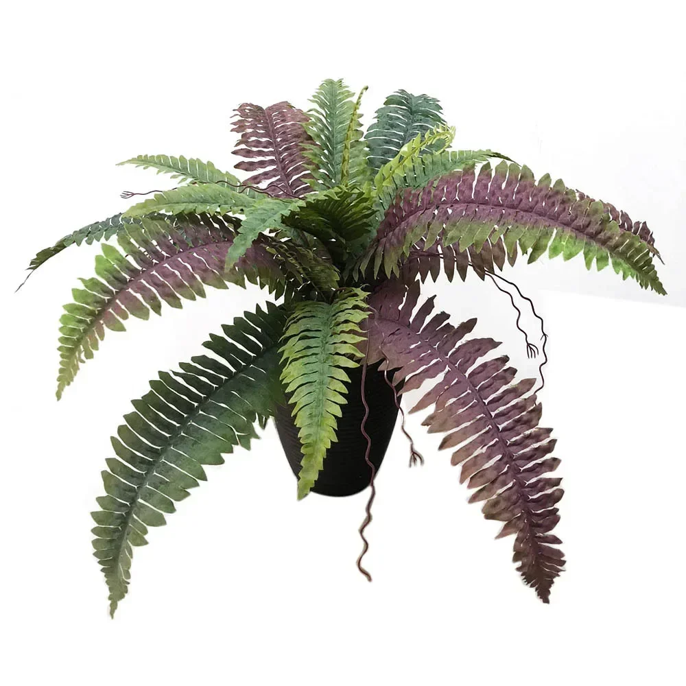 

Lifelike Artificial Boston Fern, Simulation Green Plants for Outdoors, Faux Ferns, Fake Plants, Garden, Office, Home Decoration