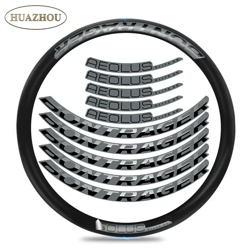 Llantas de bicicleta para Bontrager Aeolus Elite 35TLR freno de disco vinilo protector solar impermeable antidecoloración calcomanía de bicicleta de montaña