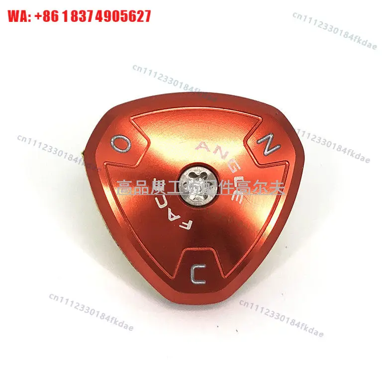 Suitable for R11 triangular nameplate red golf ball head accessory weight