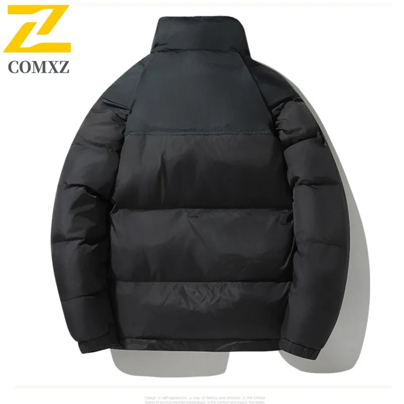 COMXZ Warm Parker Coat Thick American Style Versatile Skiing Cotton Padded Jacket Street High-Quality Winter Jacket Men Clothing