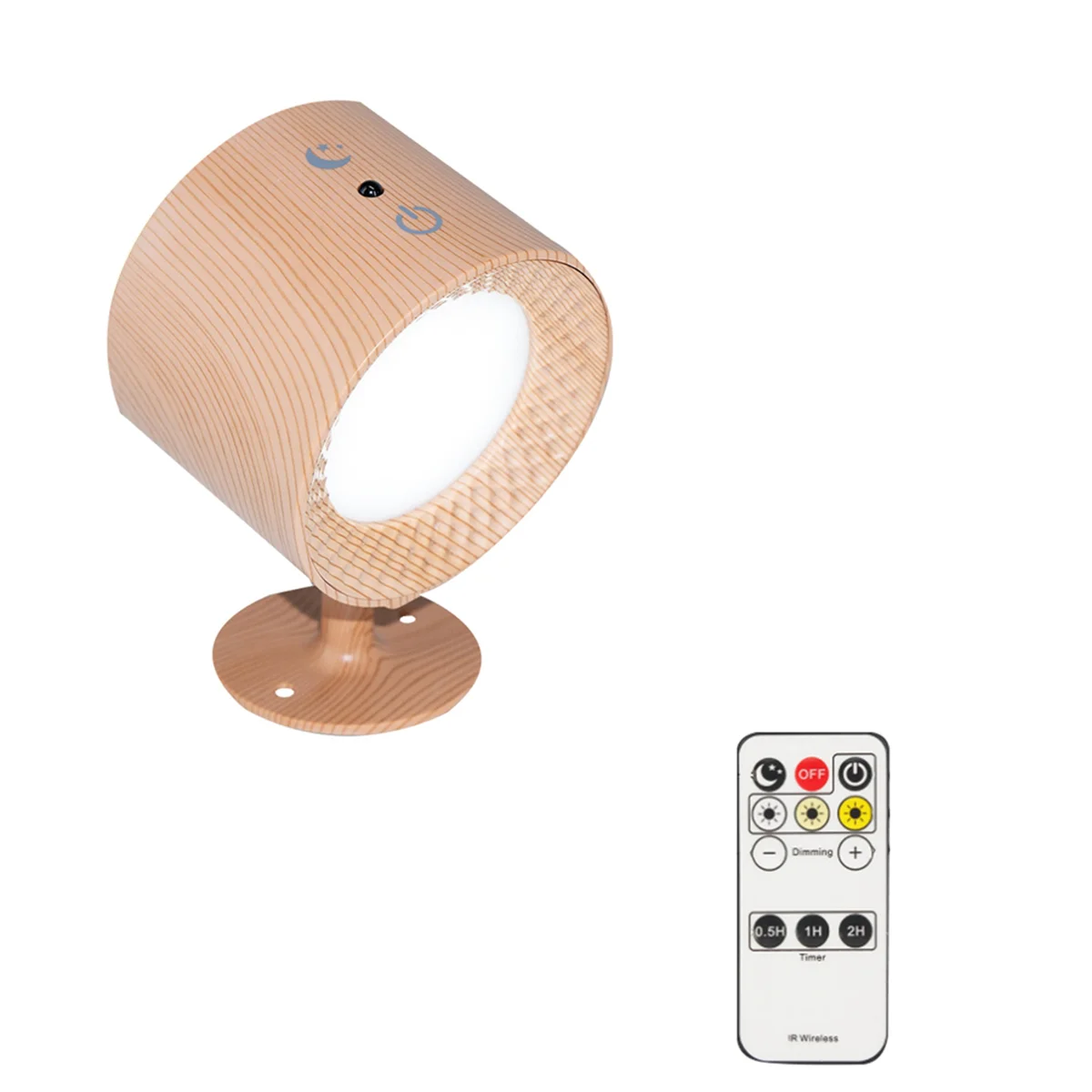 

Перезаряжаемые светодиодные фонари A71P USB с дистанционным управлением, 3 цветовыми температурами, яркостью, регулируемой яркостью 360° ° Поворотная магнитная установка A