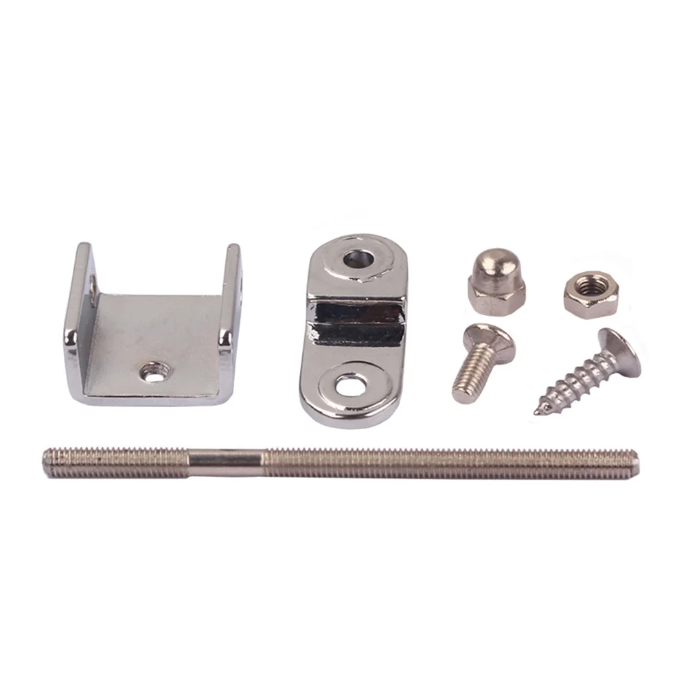 

1 set Mandolin Bracket Mount Screw Silver Scratch Plate Holder For Guitar Bass Pickguard Mounting Instrument Accessory