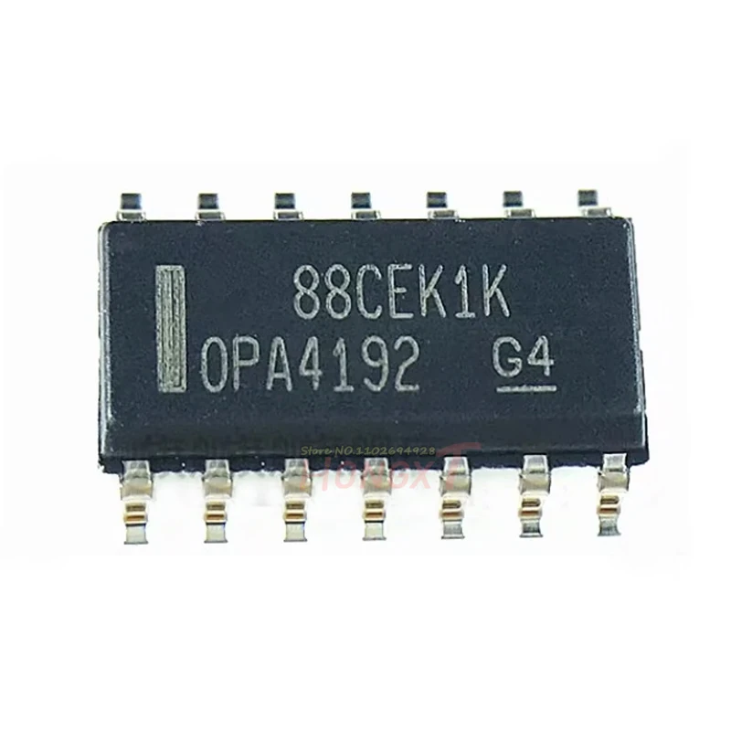 10PCS 100% NEW OPA4180 OPA4192 OPA4196 OPA4197 OPA4180IDR OPA4192IDR OPA4196IDR OPA4197IDR SOP-14.Chipset