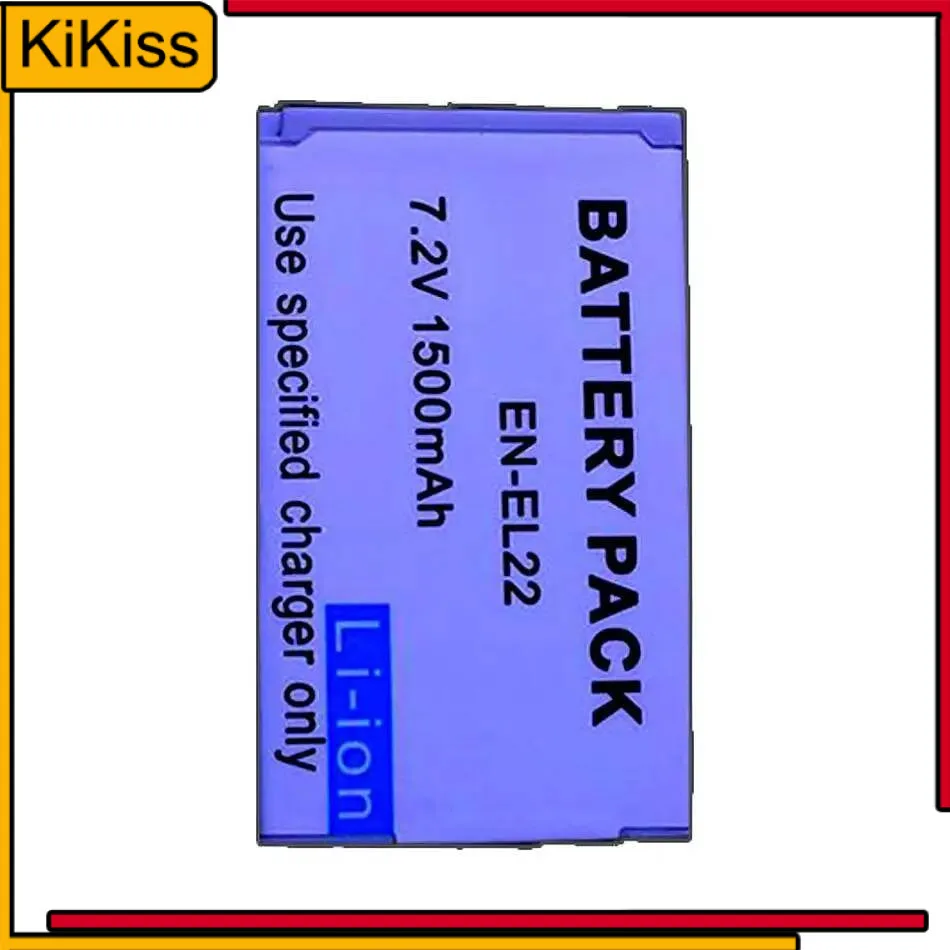 

1500Mah Camera Battery For Nikon 1 S2 J4 Lightweight High-Efficiency EN-EL22