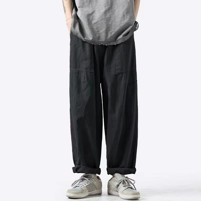 ركض السراويل البضائع للرجال الصيد ملابس عمل واسعة Techwear أرخص الجمالية العادية صالح Harajuku بنطلون فاخر غير رسمي رجل