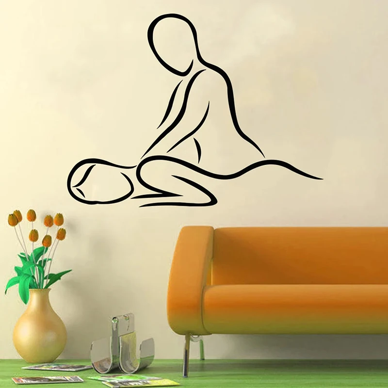 Spa Salon Massage Wall Decals Facials Skincare Quote Beauty Salon Wall Sticker Spa Salon Wall Decor Vinyl Woman Face Decal S391
