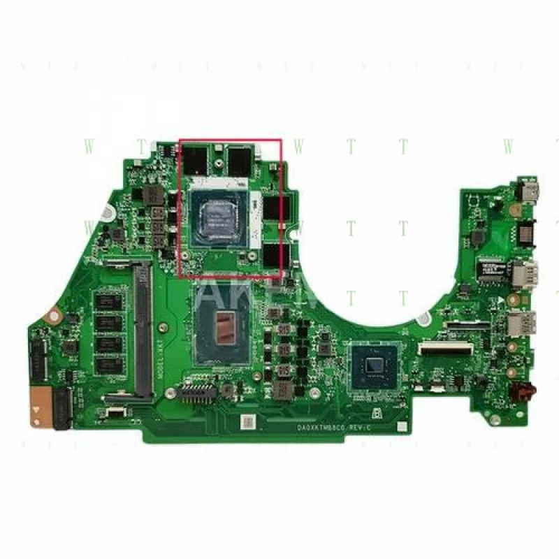 BB   For ASUS X571GT X571GD R571GT F571GT K571GT I5 I7 CPU GTX1650/4G motherboard