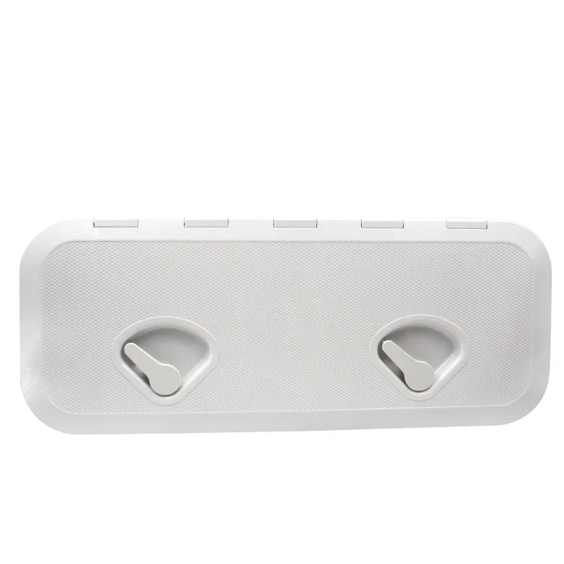 

243*607mm ABS Plastic Anti Aging Ultraviolet White Deck Marine Hatch Deck Access Hatch Boat Hatches Inspection Yacht Cover