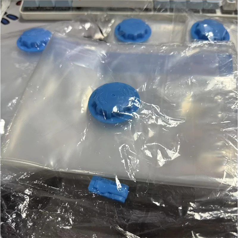 4 قطع أكياس سد الفراغات: 4 لفات (عرض M/L/XL)، 3 أمتار لكل منهما. مثالية لتخزين المواد الغذائية ووس فيديو وإعداد الوجبات. متوافق مع المكنسة الكهربائية #6