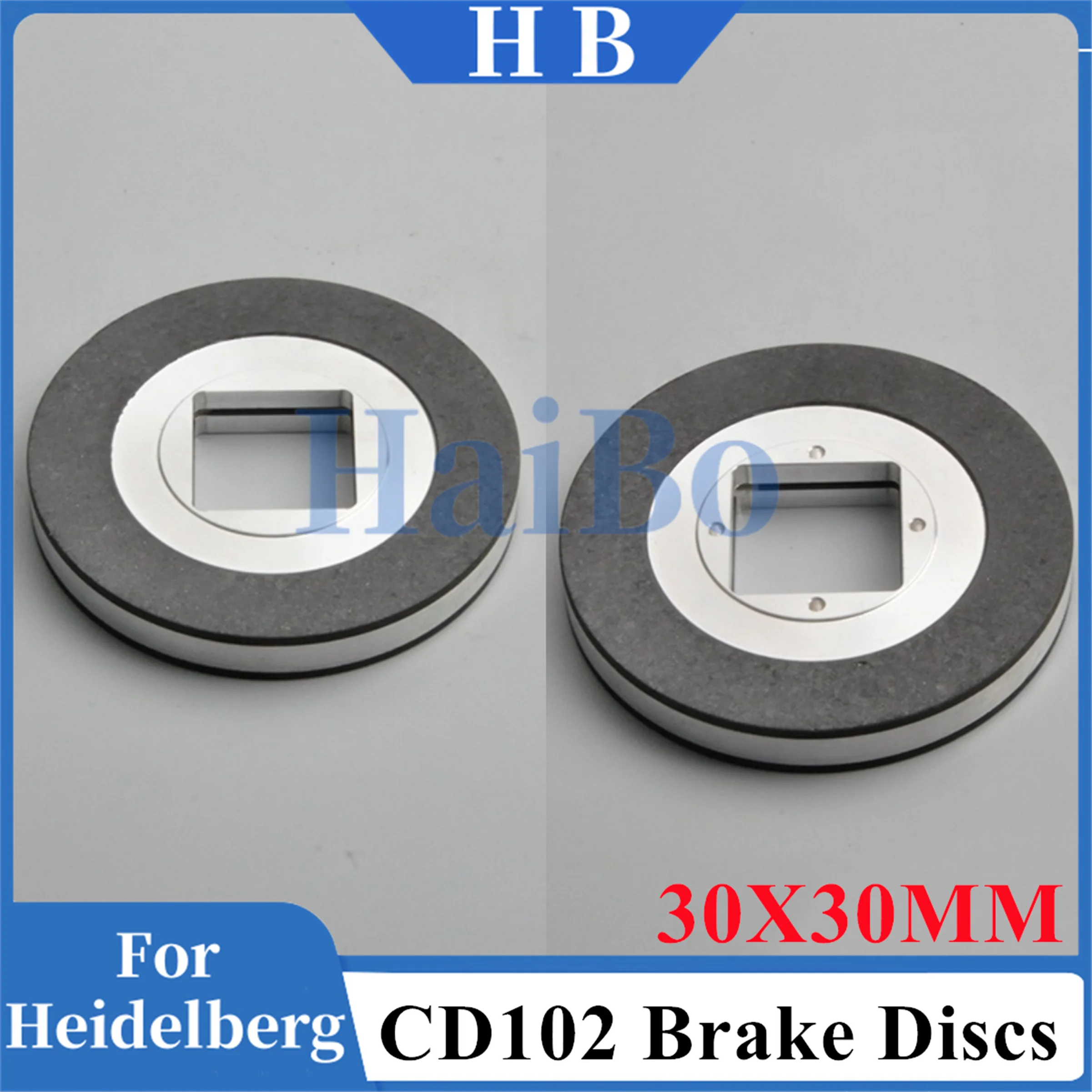 HaiBo Best Quality CD102 Main Motor Brake Pad Printing Machine Main Motor Brake Pad 30*30 Brake Disc