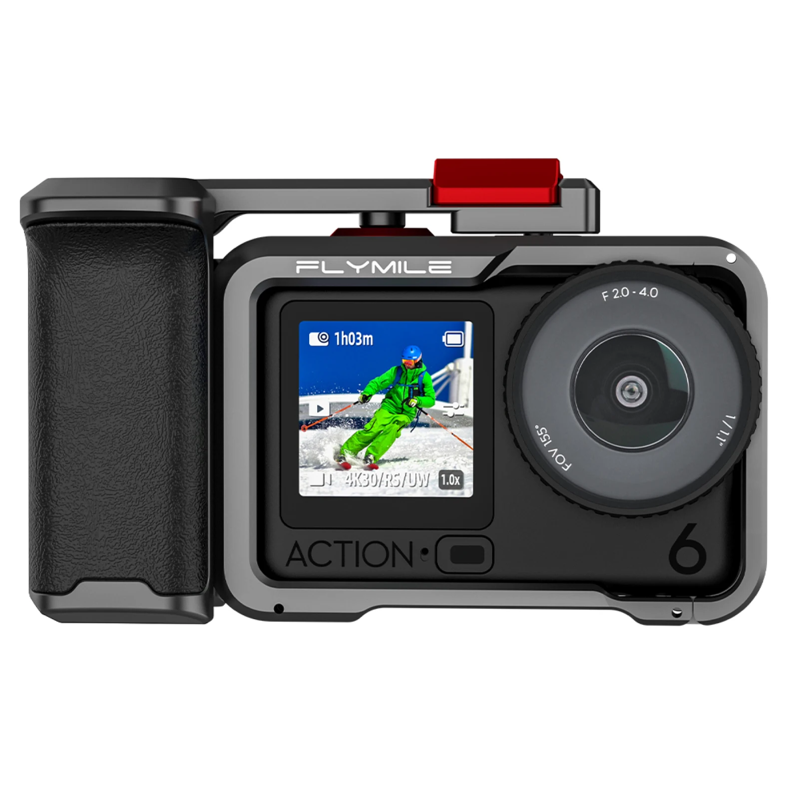 Aluminum Alloy Protective Frame for DJI Osmo Action 6, Street Photography Extension Mount Camera Accessories 4