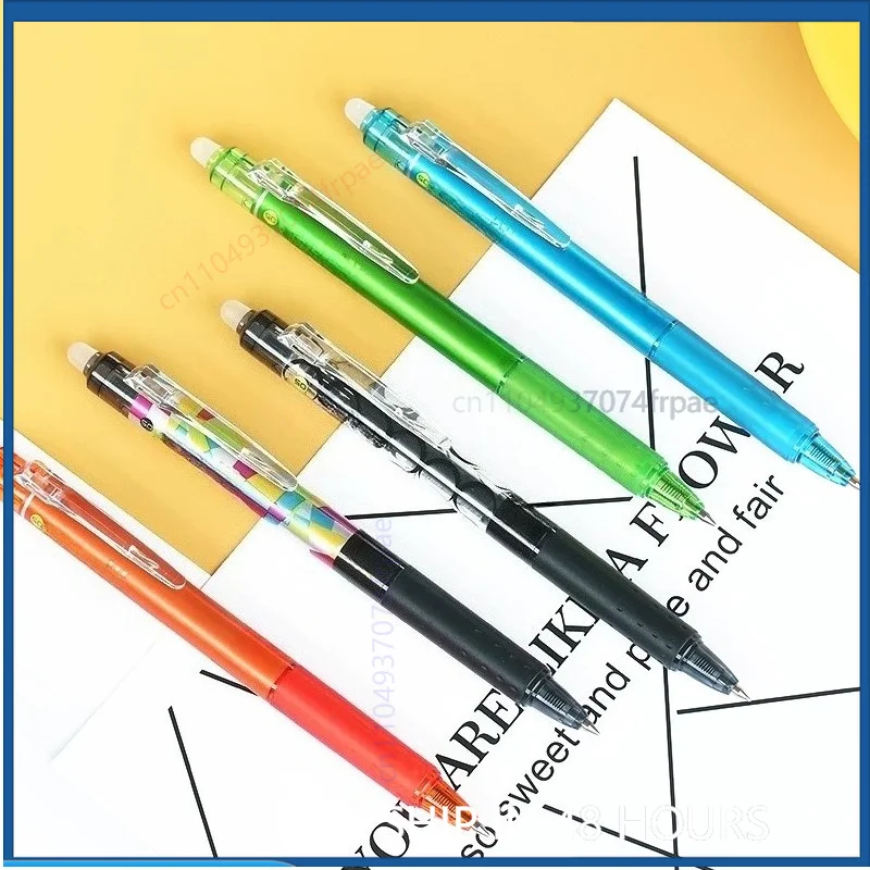 For PILOT LFBK-23EF Frixion Erasable Pen 0.5mm Retractable Gel Pen Heat Erasable Ink Student Practice Planner Stationery（4pcs）