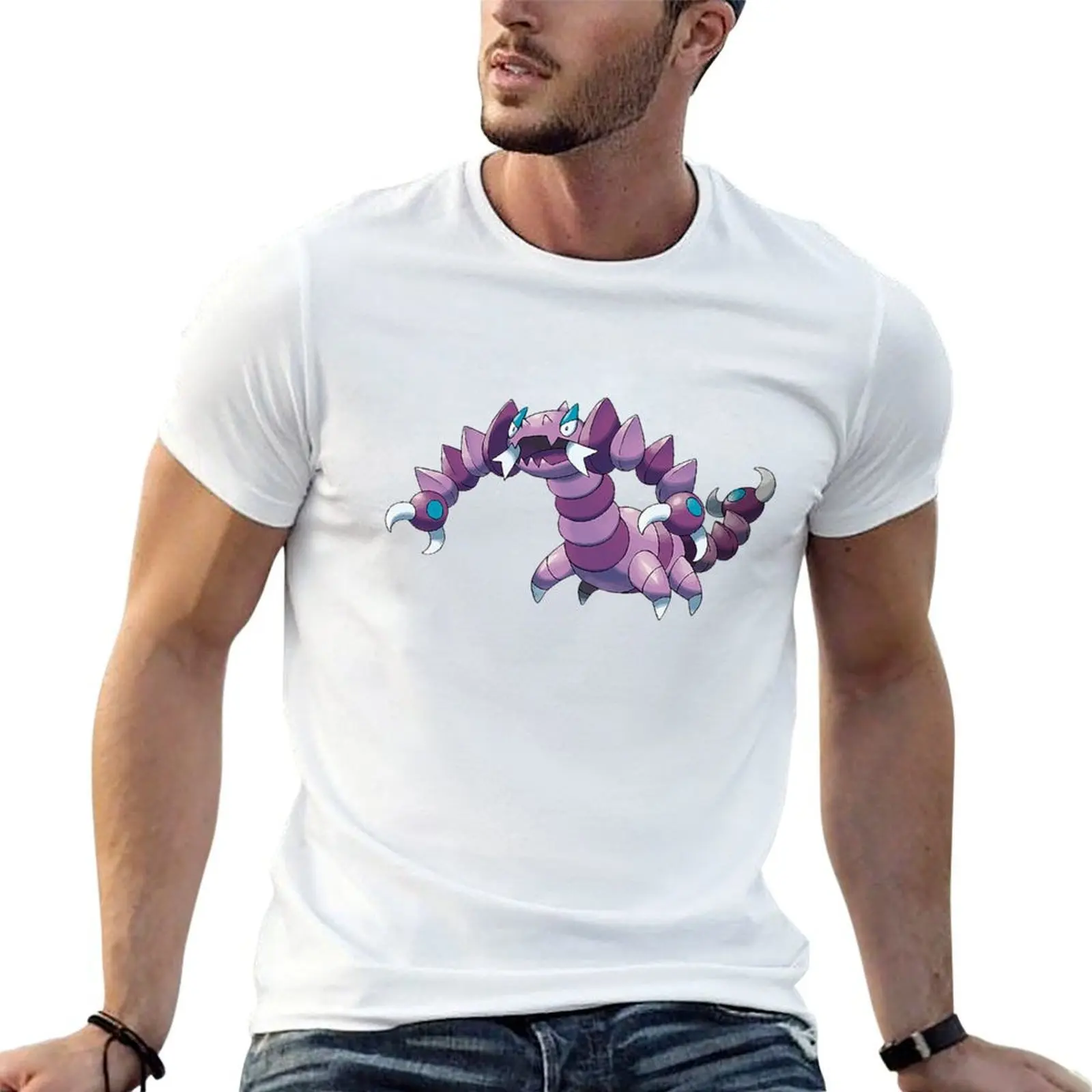 

Drápión chibi T-Shirt t shirt man plain t shirts cotton 100% T-Shirt