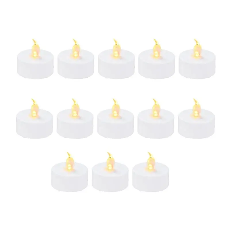 

A13E-Flameless LED Candle Light Tealight Fake Candles For Wedding Home Decorations 3D Printer Model Components Lamps